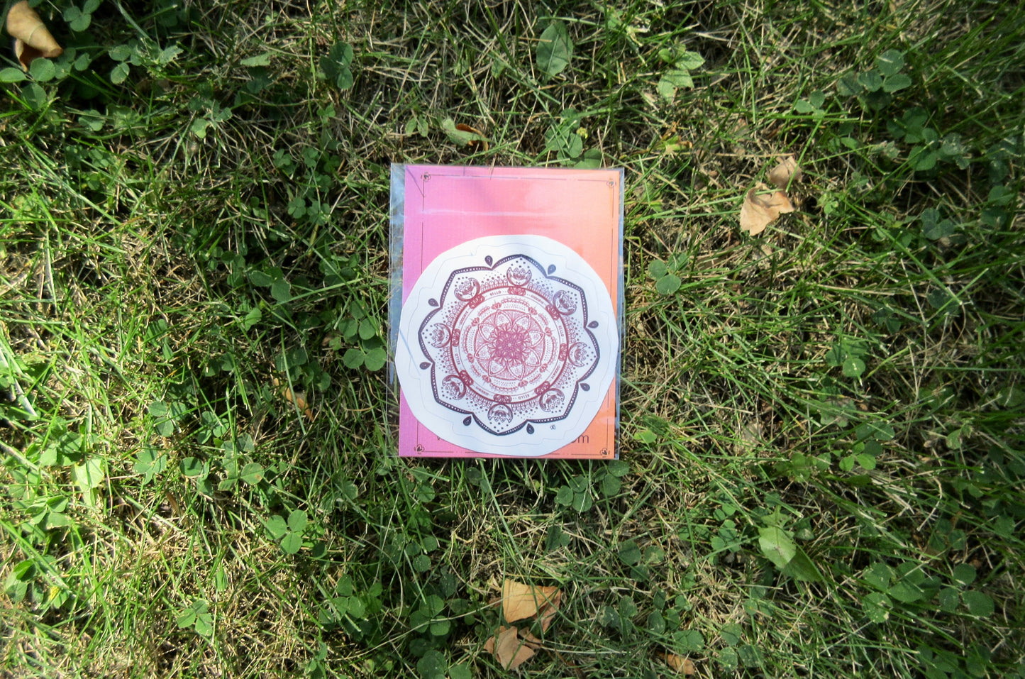 "Lens of Truth" Planchette Mandala Sticker