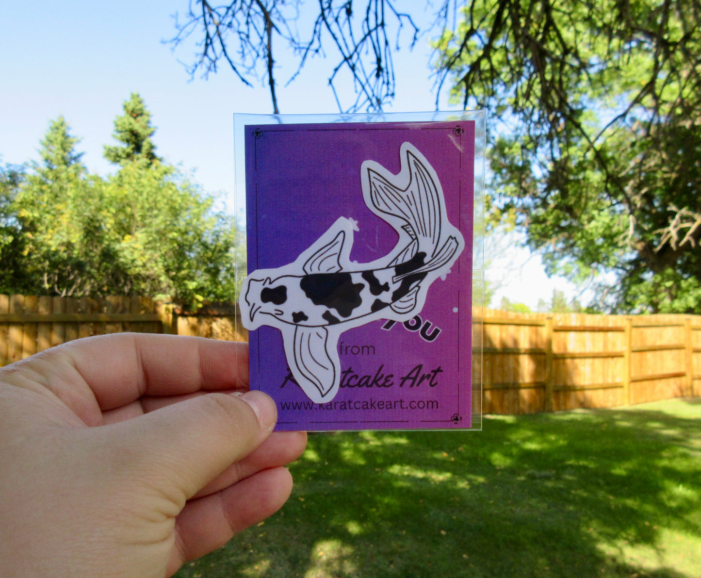 "Single" Koi Matte Sticker