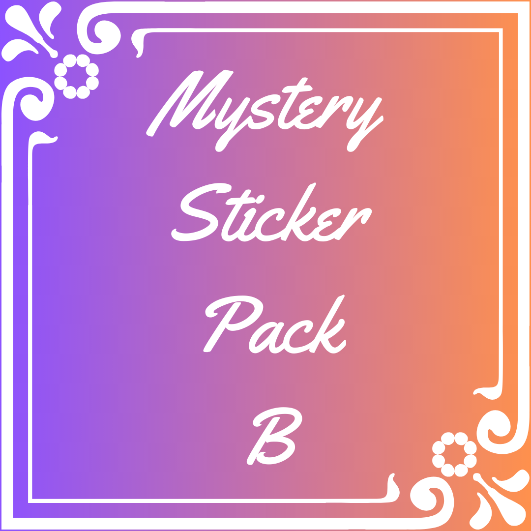 Mystery Sticker Pack B