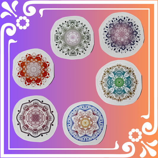 Exclusive Mandala Collection Sticker Pack